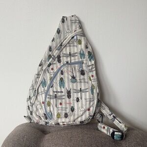 Insect Print Sling Bag